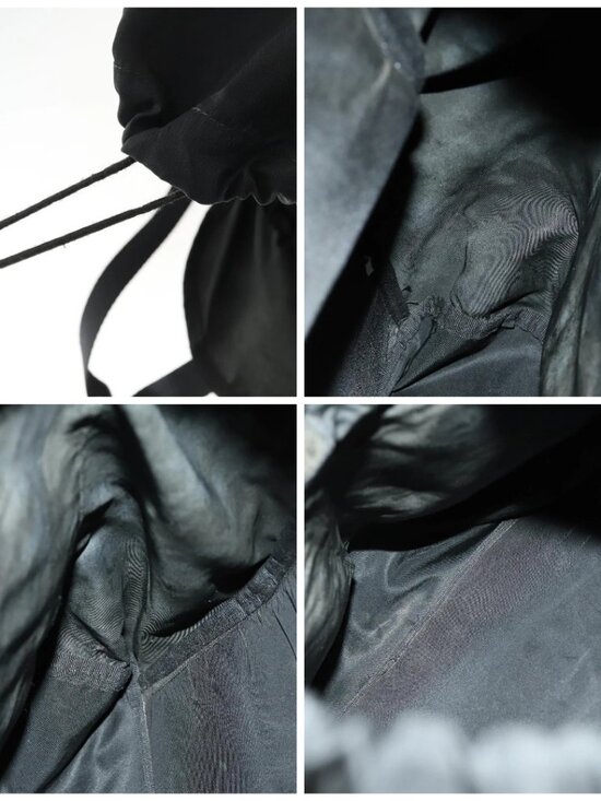 PRADA Backpack Nylon Black Silver main image 14